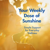 ULTRA-D3 Vitamin D3 Softgels with a glass of water