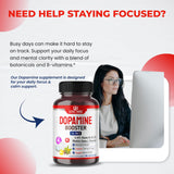 ULTRA HERBS Balanced Focus & Calm supplement bottle side view