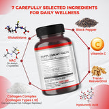 ULTRA HERBS Glutathione ingredients list