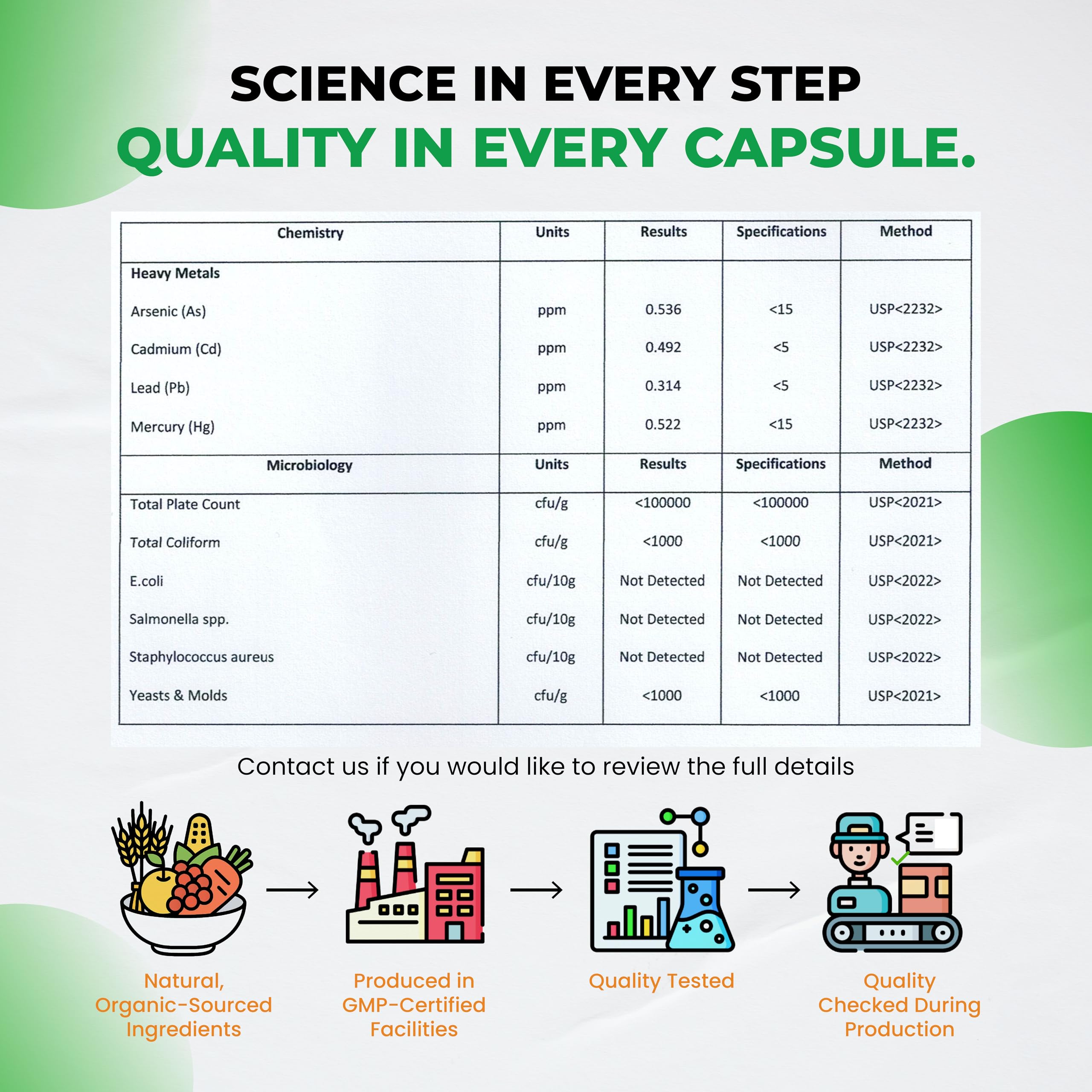 ULTRA HERBS L-Theanine Supplement bottle with a natural background