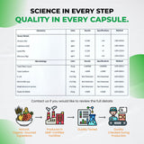 ULTRA HERBS L-Theanine Supplement bottle with a natural background