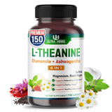 ULTRA HERBS L-Theanine Supplement capsule front view