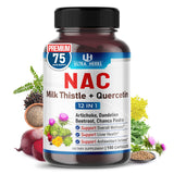 ULTRA HERBS NAC Supplement 150 capsules front view