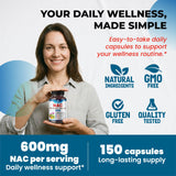 ULTRA HERBS NAC Supplement packaging details