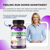 ULTRA HERBS Quercetin Supplement capsule close-up
