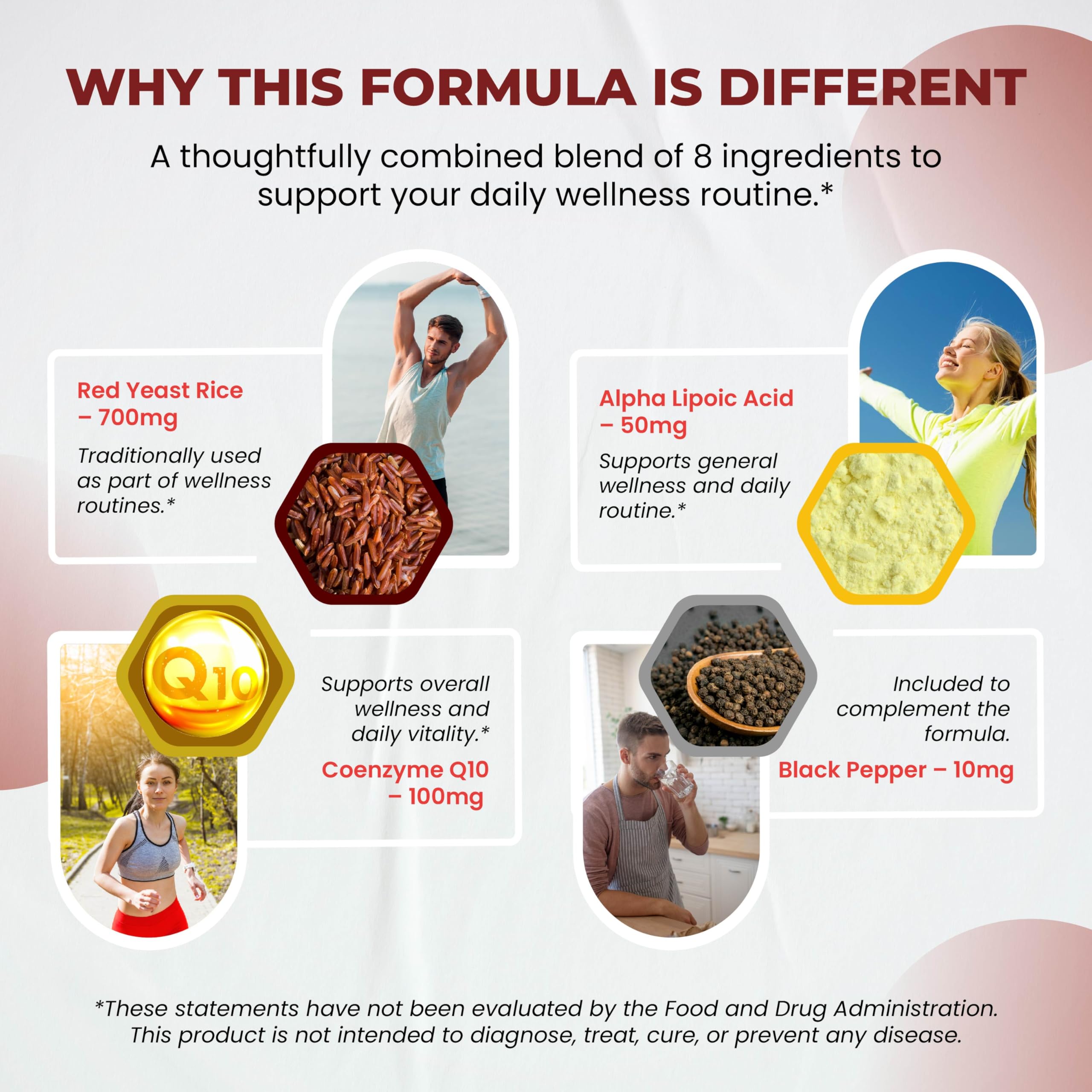 ULTRA HERBS Red Yeast Rice nutritional information