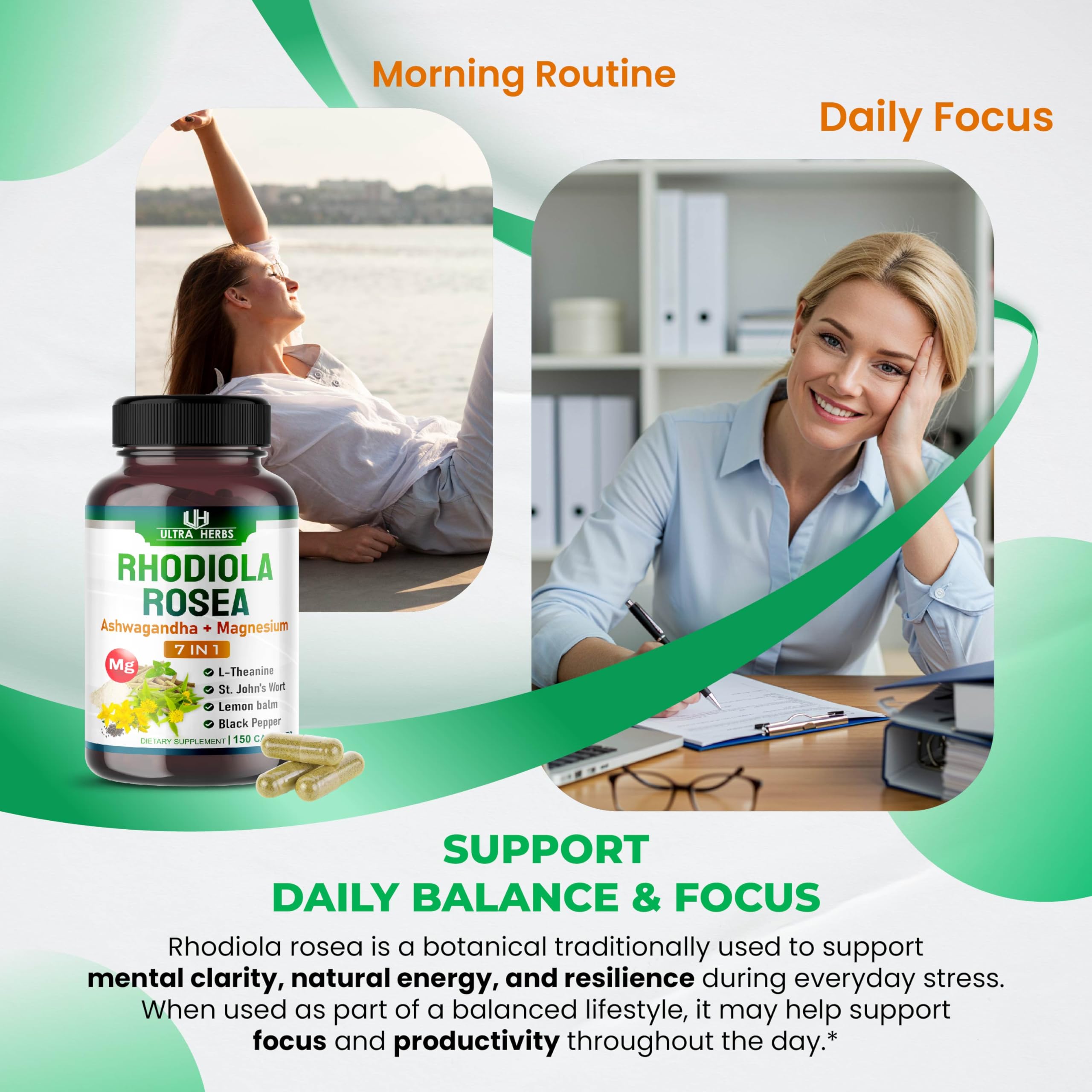 ULTRA HERBS Rhodiola Rosea ingredients list
