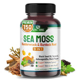 ULTRA HERBS Sea Moss Supplement front view with packaging