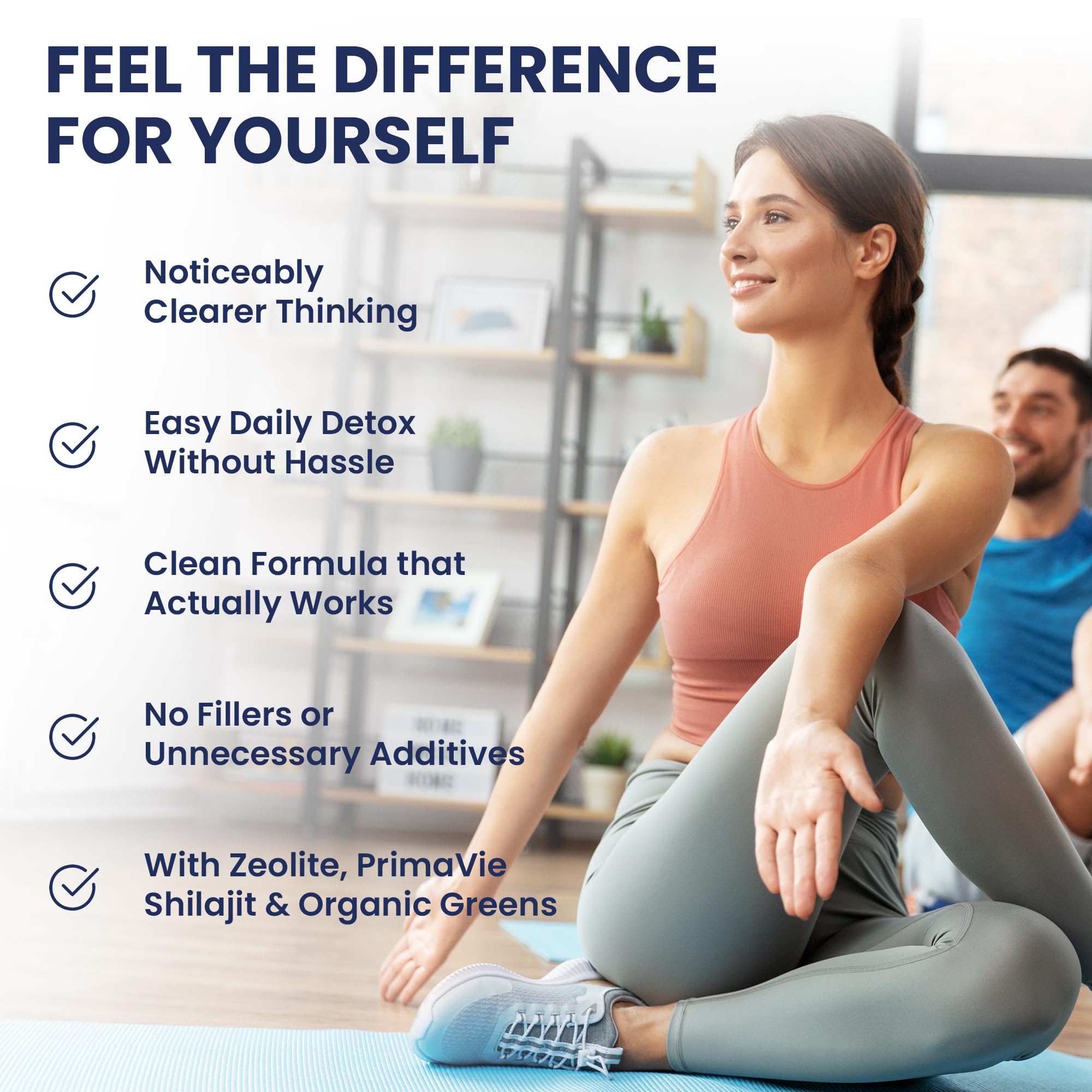 Ultra Human DETOX19+ supplement close-up of capsules