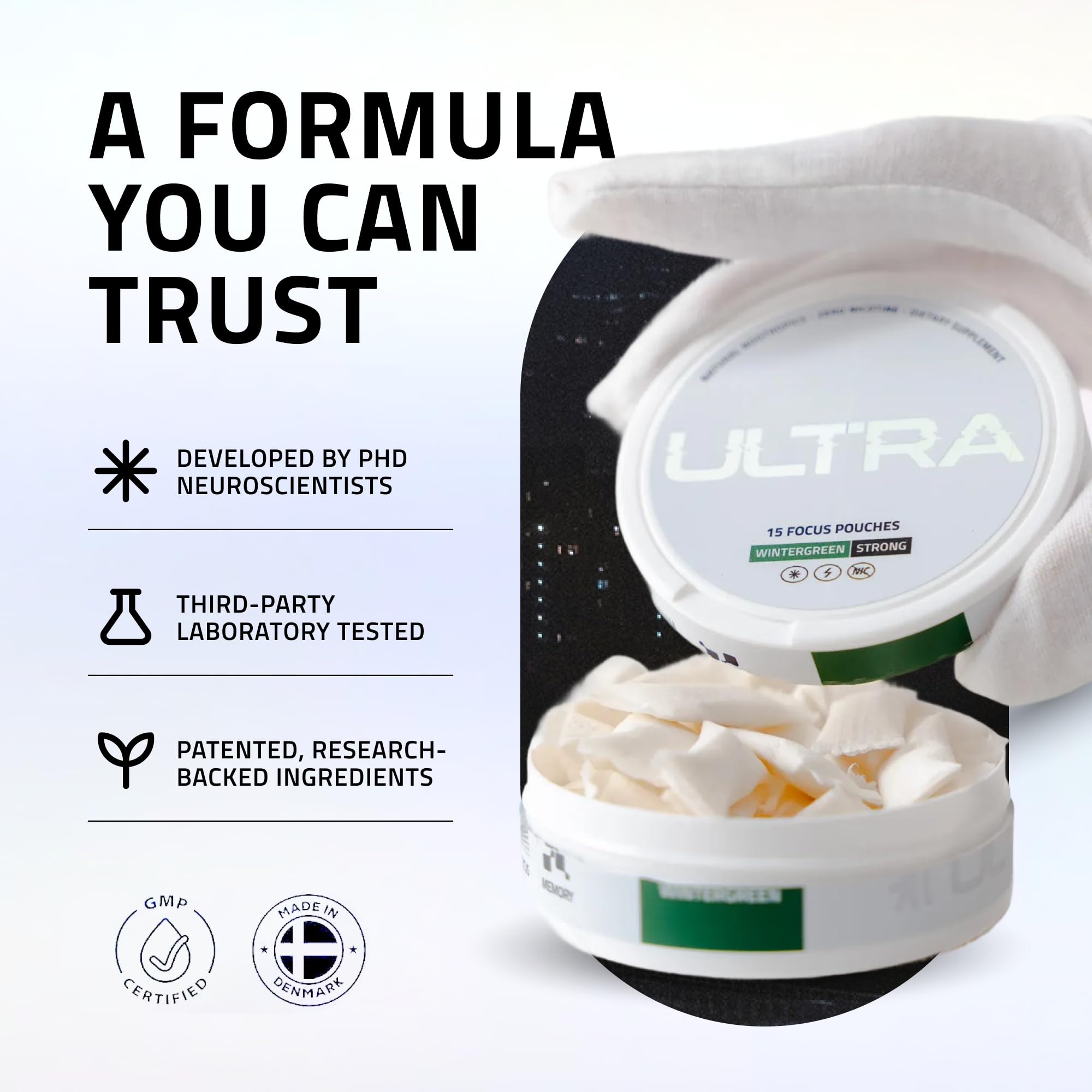 Ultra Pouches in a pocket for portability