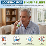 Ultra Silver Colloidal Silver Nasal Spray 2 oz with spray applicator
