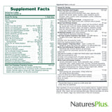 Ultra Source of Life Multivitamin Tablets displayed with fresh fruits