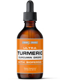 Ultra6 Nutrition Turmeric Liquid Extract front view with label