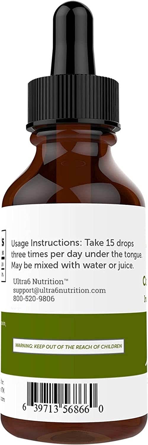 Ultra6 Nutrition Vitamin B12 Liquid Drops packaging