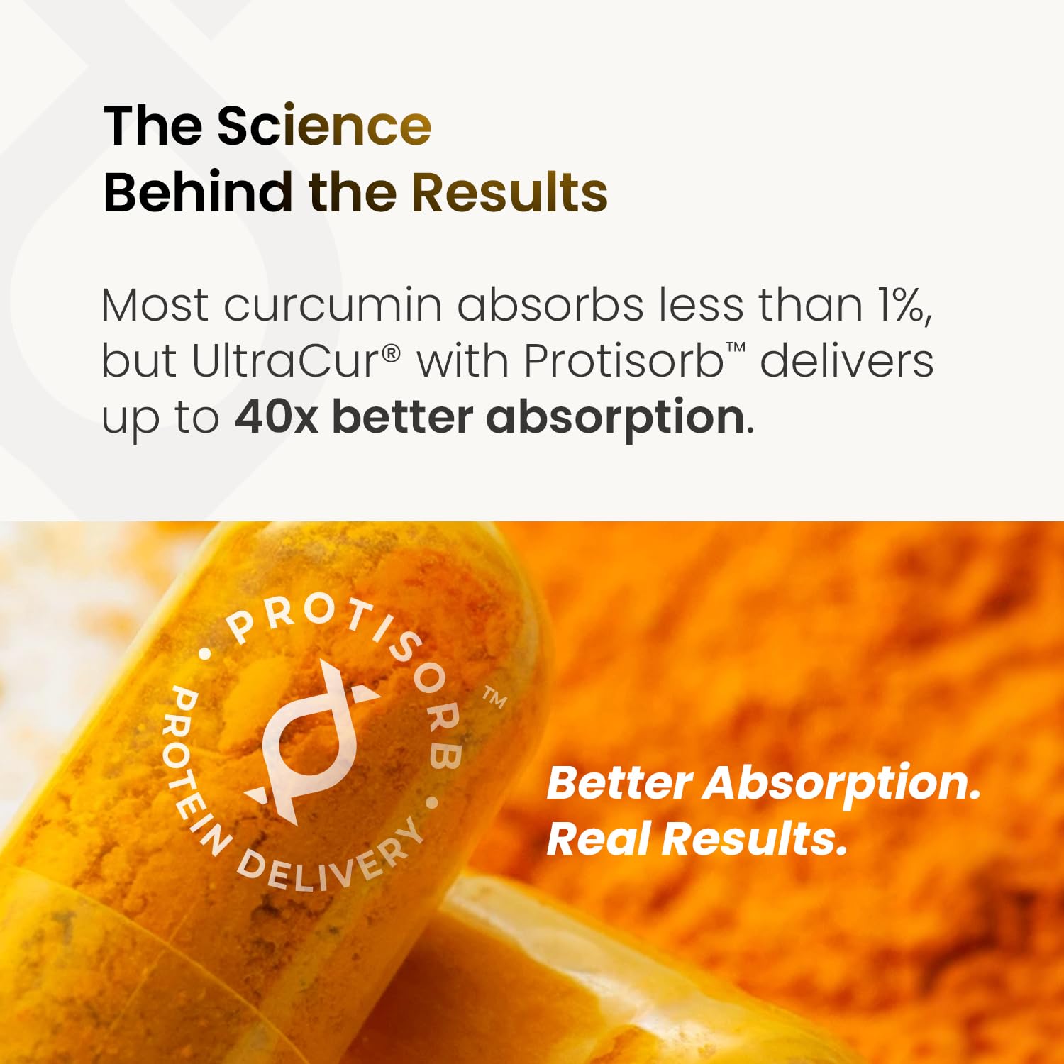 UltraCur Curcumin Supplement 600mg capsules in a clear container