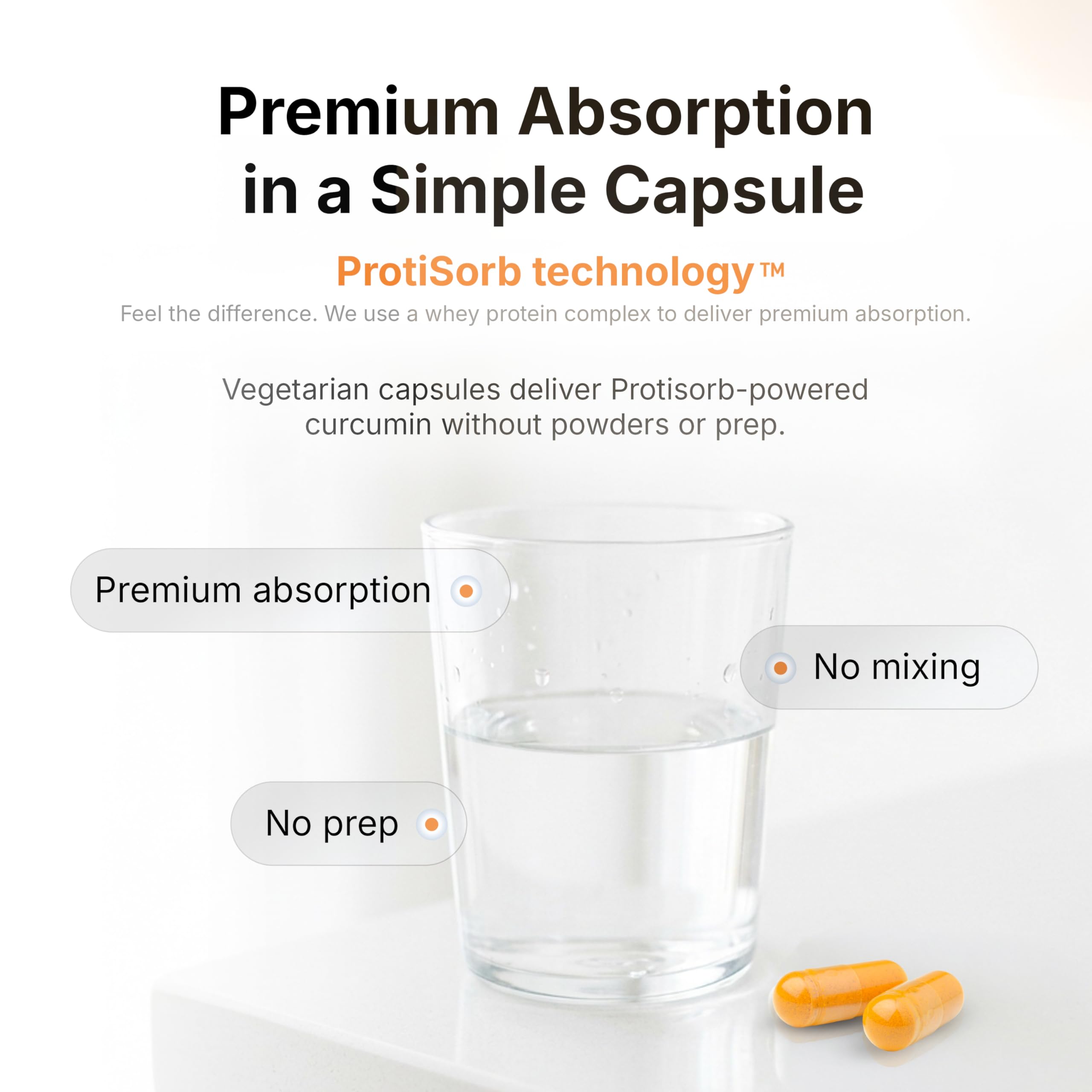 UltraCur Curcumin Supplement close-up of capsules