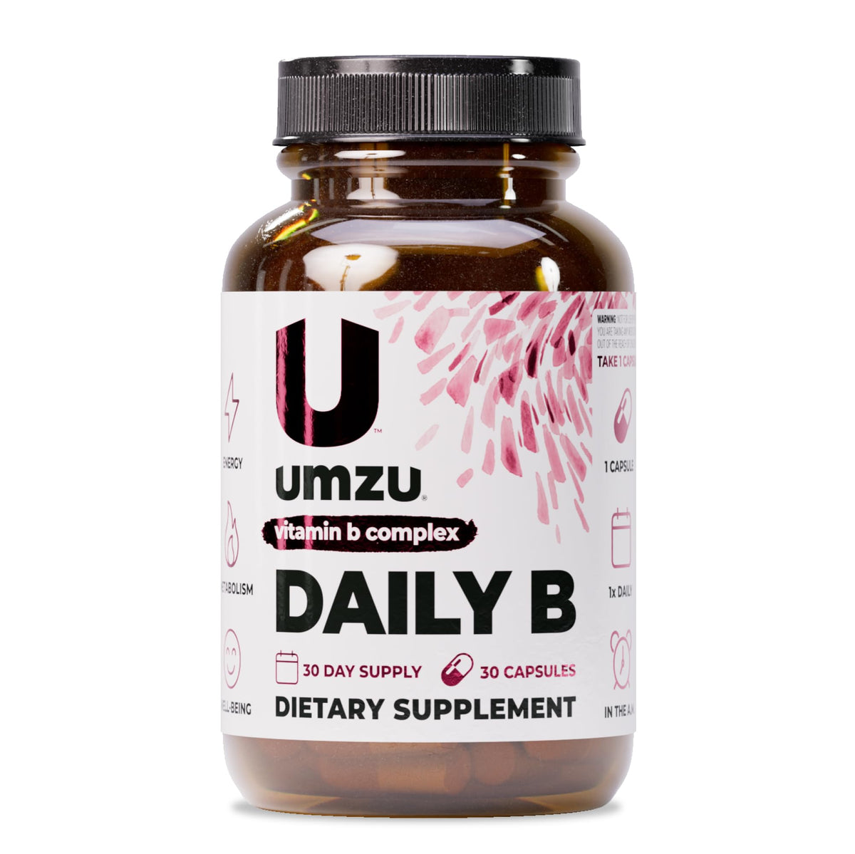 UMZU B-Complex supplement bottle front view