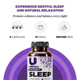 UMZU Capsules bottle with a measuring spoon