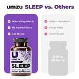 UMZU Capsules in a hand for size comparison