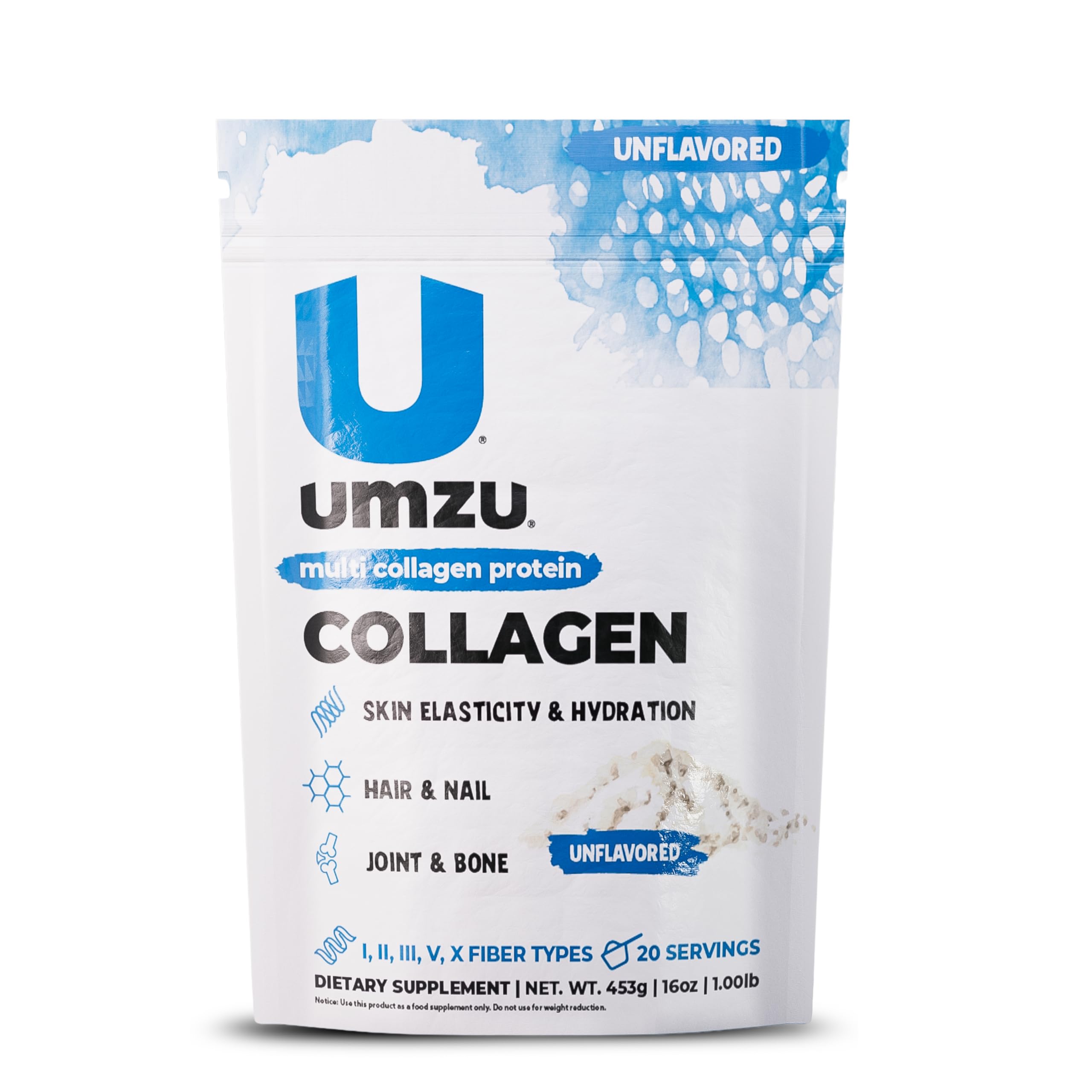 UMZU Collagen Powder front view packaging