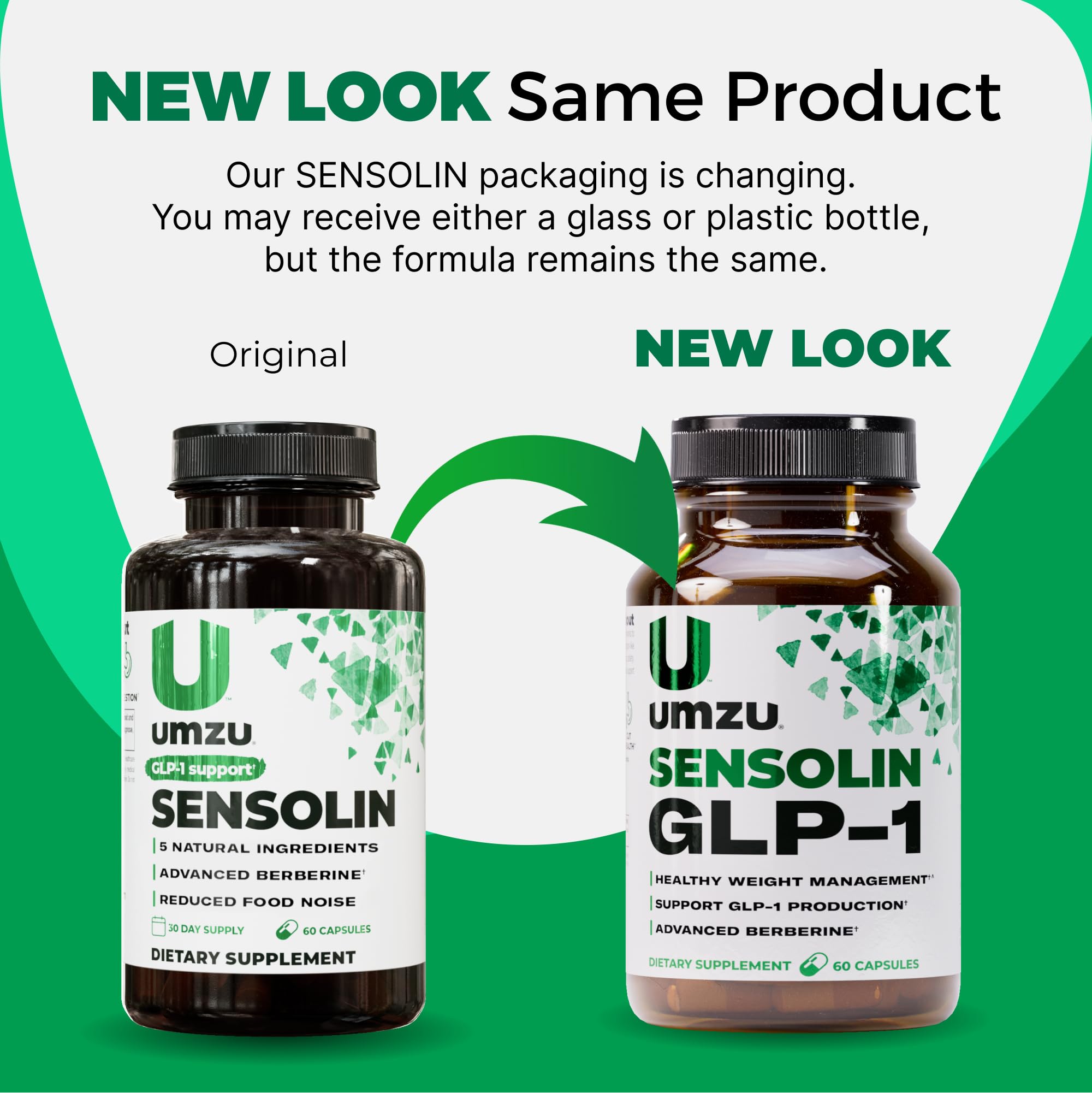 UMZU Daily Wellness Supplement capsules on a wooden table