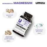 UMZU Magnesium Supplement 349g capsules