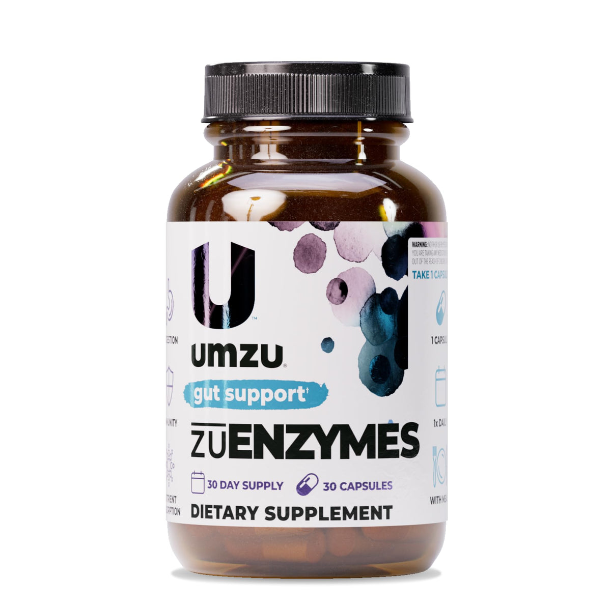 UMZU Multi-Enzymes 40g front view of packaging