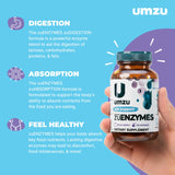 UMZU Multi-Enzymes capsule close-up
