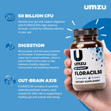 UMZU Probiotic Supplement side view showing capsule
