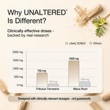 UNALTERED Tribulus Terrestris Supplement in natural setting