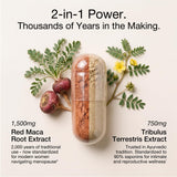 UNALTERED Tribulus Terrestris Supplement with ingredients list