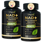 UNcena Liposomal NAD Supplement 1500mg bottle front view