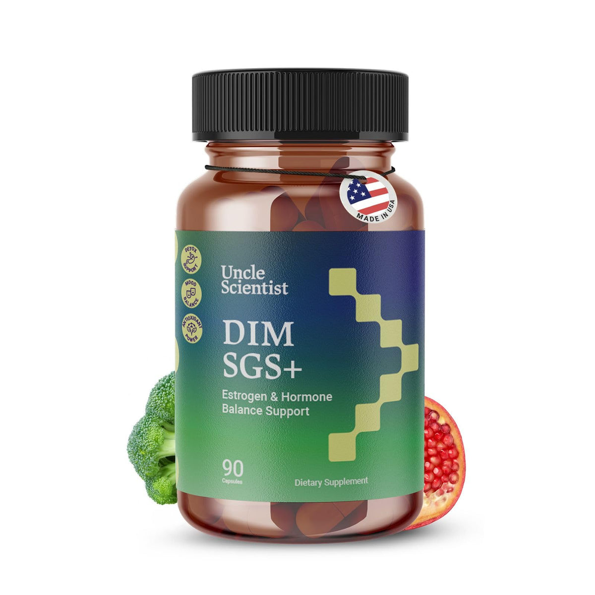 Uncle Scientist Blended Vitamin & Mineral Supplement front view