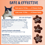 Under the Weather L-Lysine Cat Chews 60 Count Salmon Flavour ingredients list