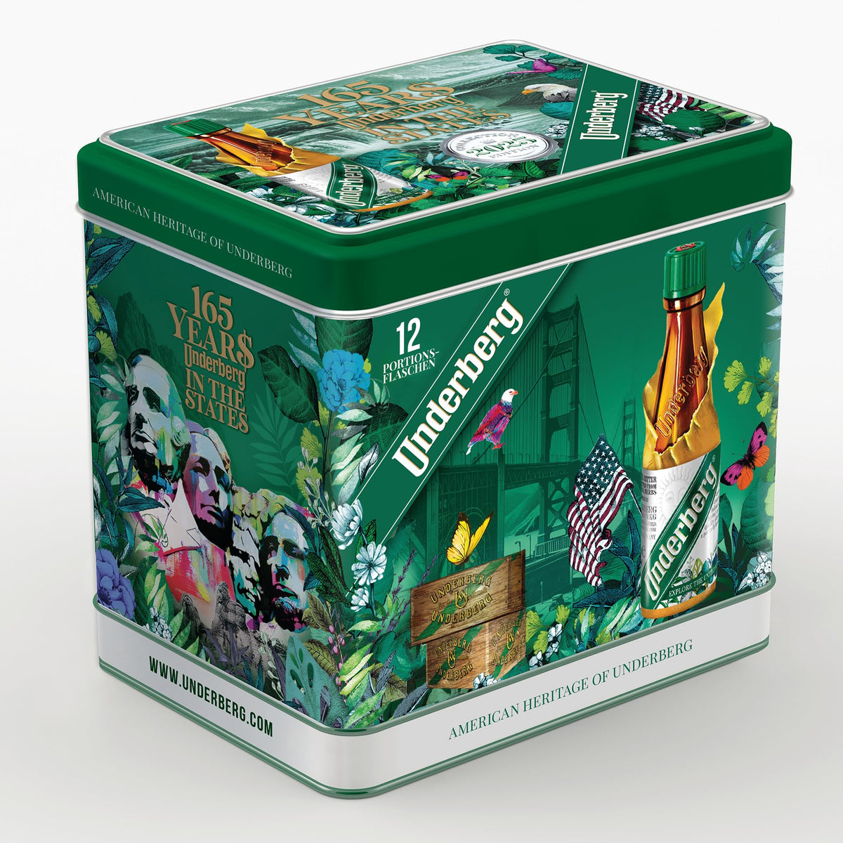 Underberg 2025 Annual Collector Tin front view