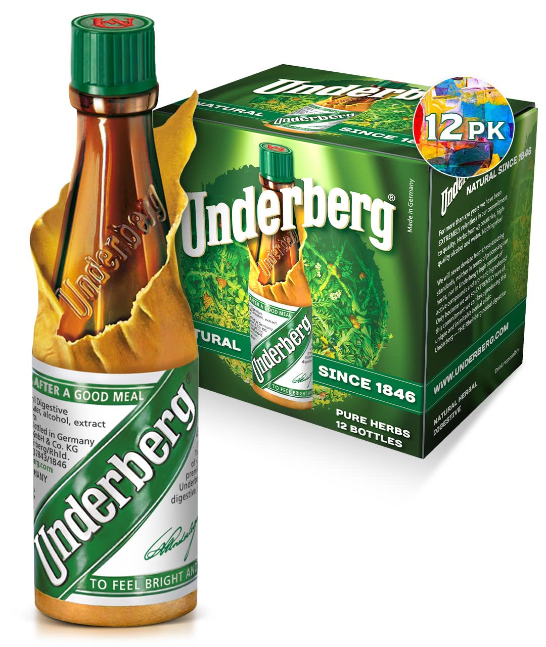 Underberg daily Supplement 699g front view