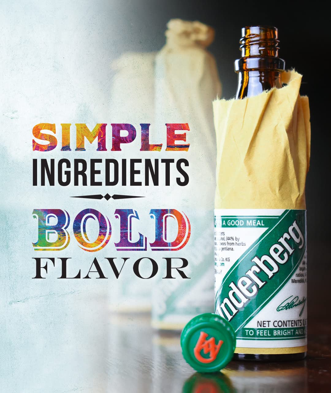 Underberg Herbal daily Bitters natural ingredients overview