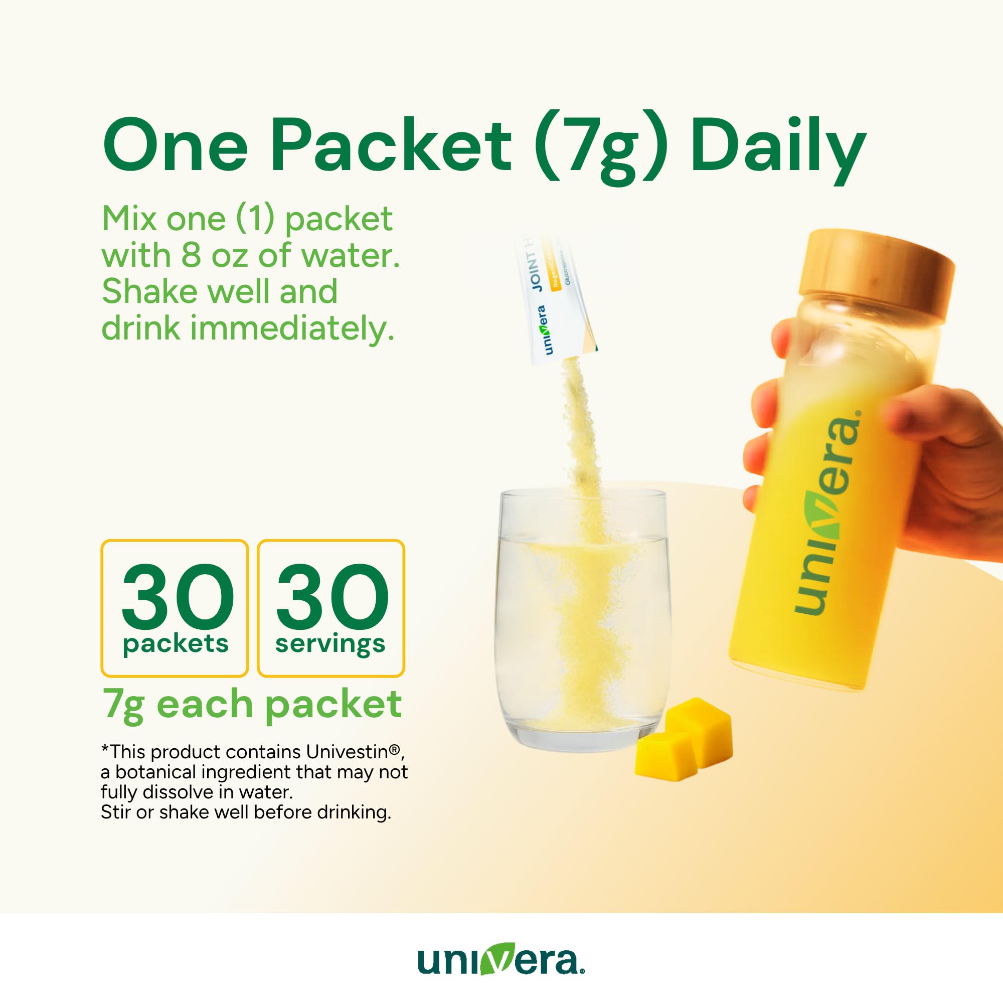 Univera Joint Support Drink Mix ingredients list