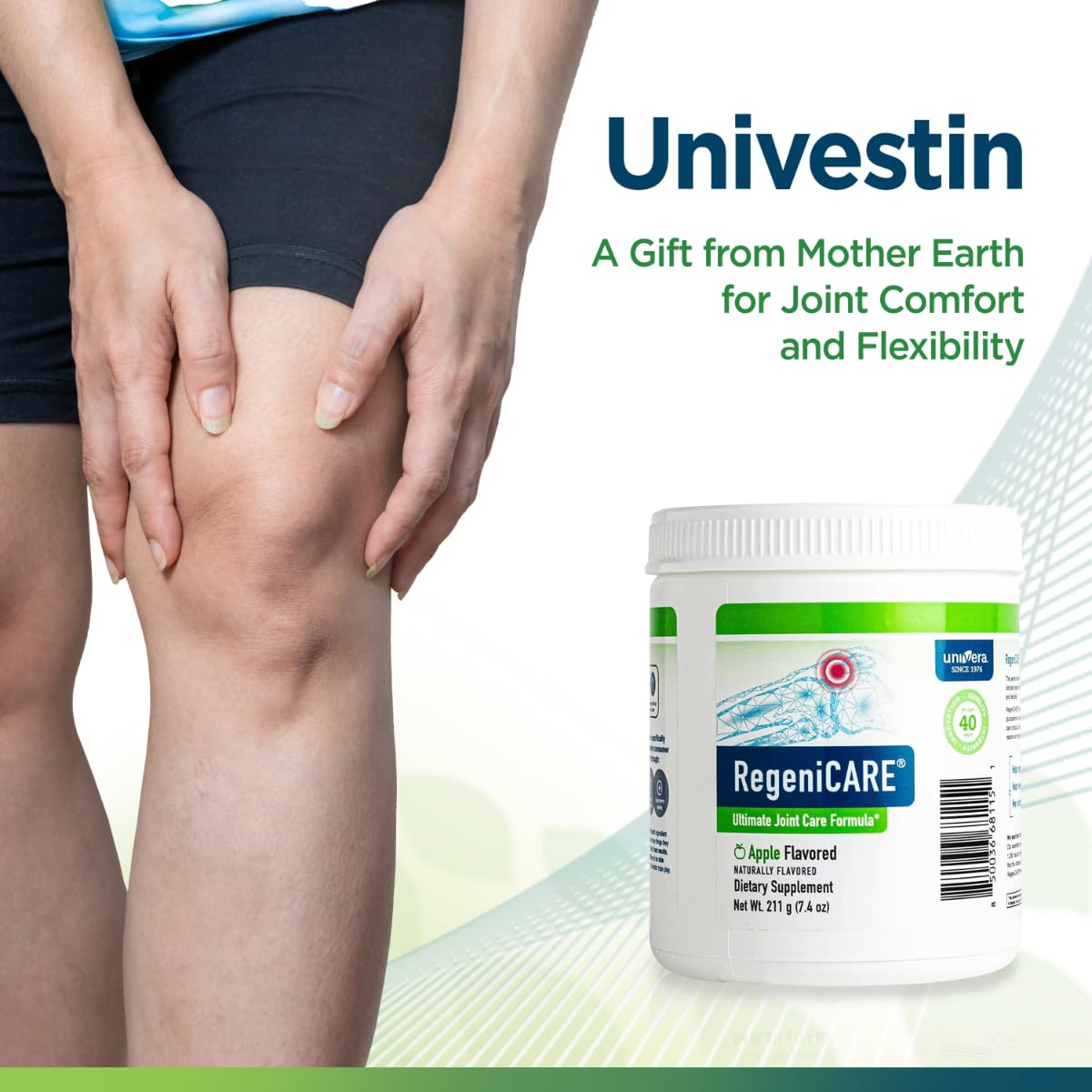 Univera Joint Support Drink Mix packaging with nutritional information