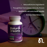 Univera Natural Dreams Melatonin Capsules 1mg capsules close-up