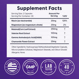 Univera Natural Dreams Melatonin-FREE Sleep Supplement capsule in hand