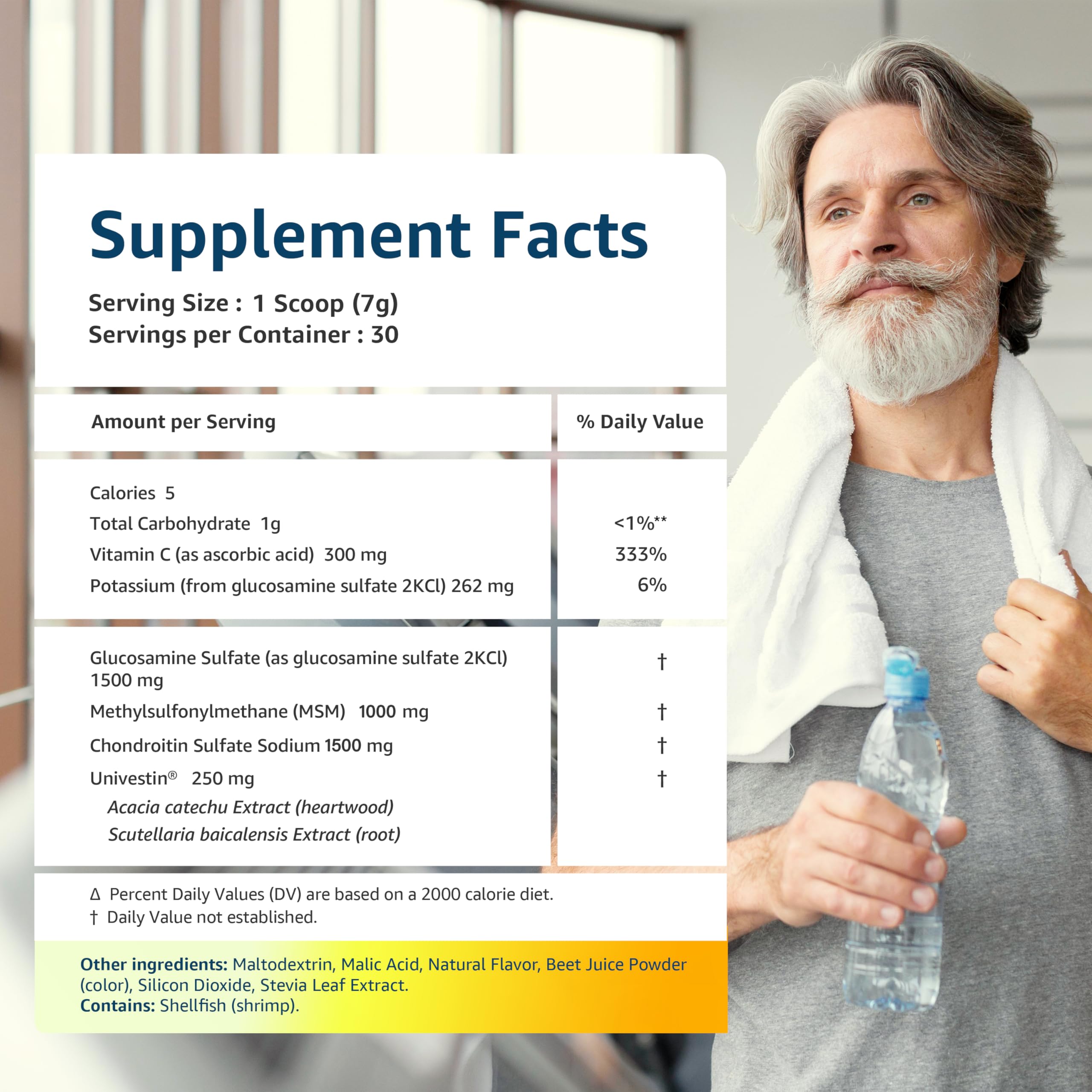 Univera RegeniCARE Joint Support Supplement ingredients list