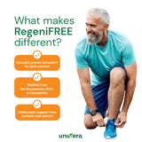 Univera RegeniFREE bottle with label details