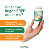 Univera RegeniFREE capsules on a wooden surface