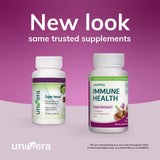Univera Super daily wellness 90 tablets back view showing ingredients