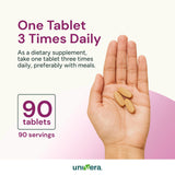 Univera Super daily wellness bottle side view