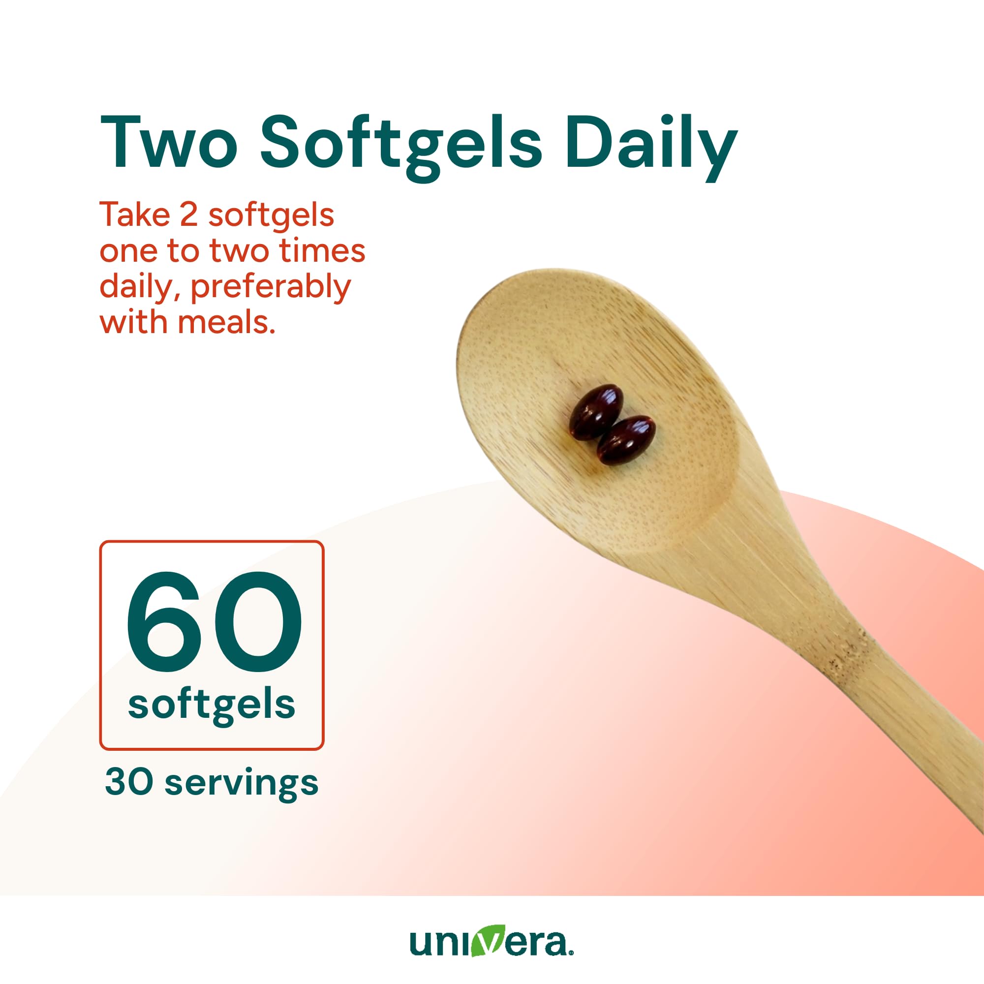 Univera UniBEX packaging with nutritional information