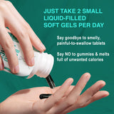 Universal Body Labs Bariatric Liquid Force Vitamins in a hand