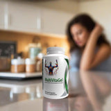Universal Body Labs MultiVitaGel Liquid Gel Caps with softgel detail