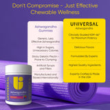 Universal U Ashwagandha Chews Mixed Berry serving suggestion